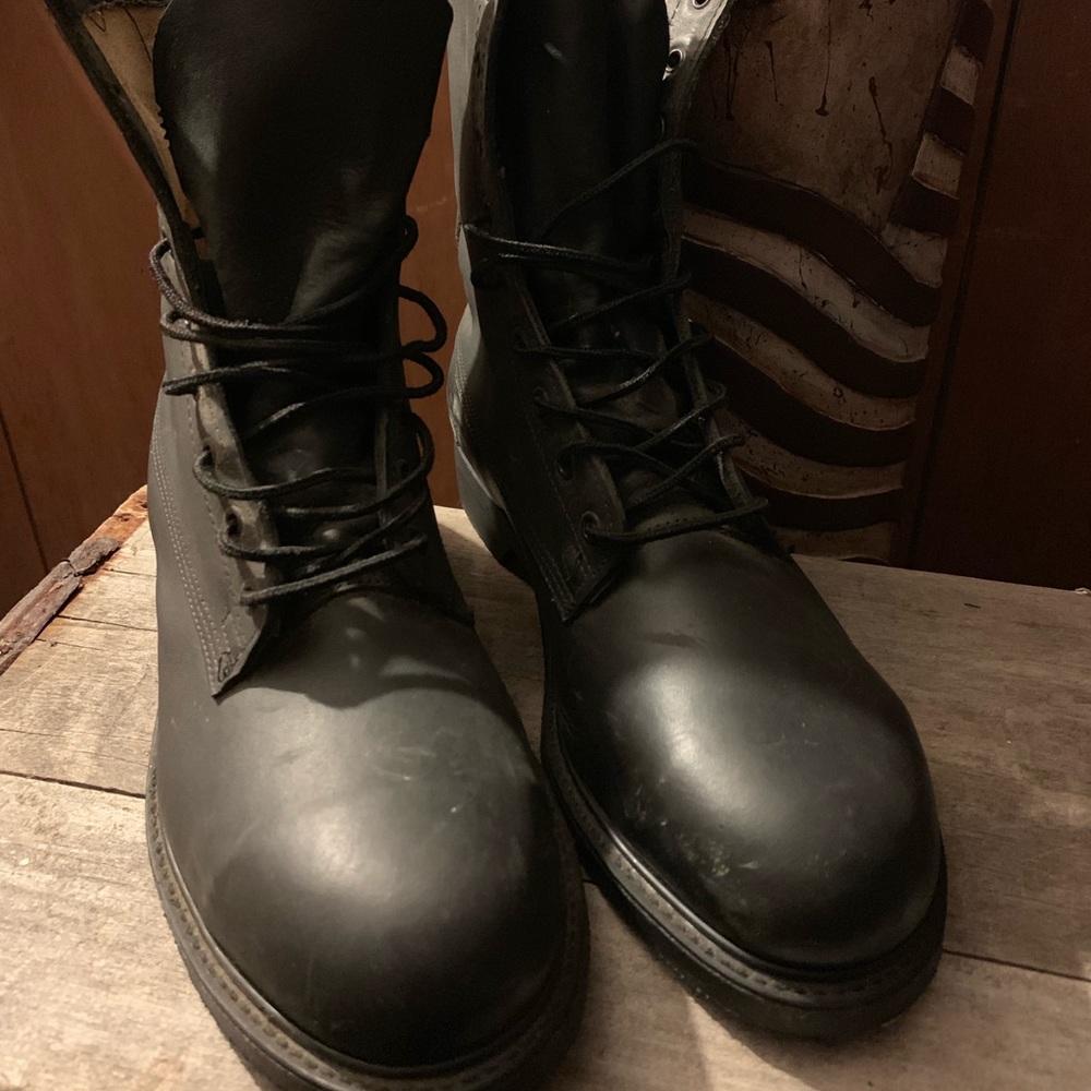 Military combat boots